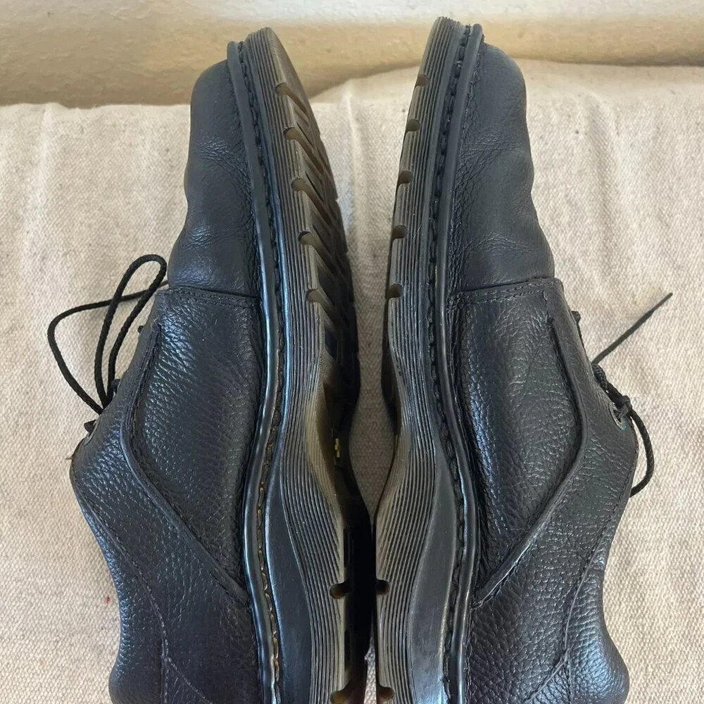 Dr. Martens Men's Black Leather Ordell 3 Eye Peddled Chunky Oxford Shoes Sz 8